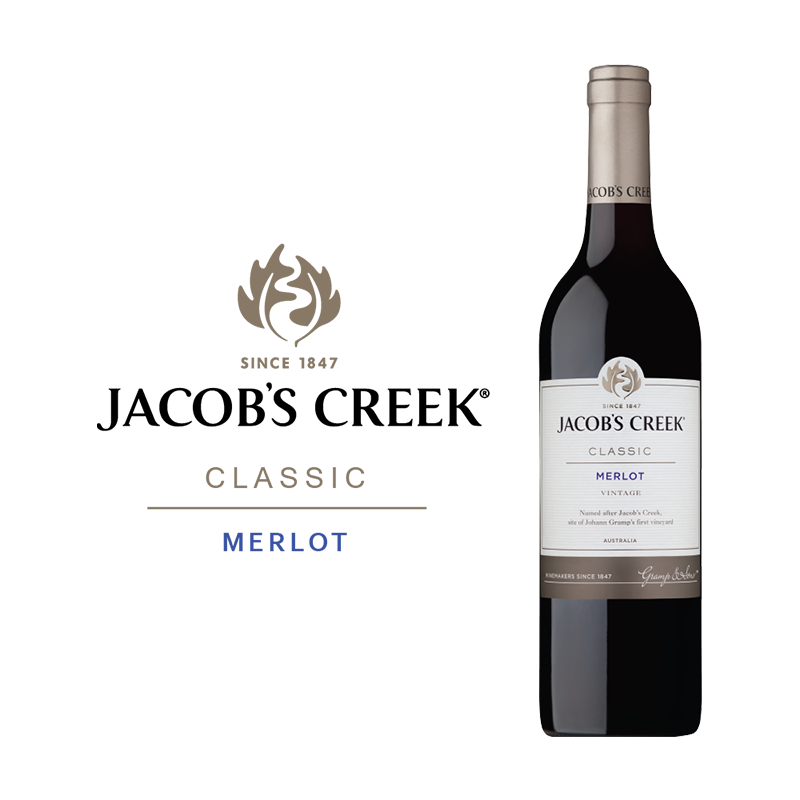 Jacob's Creek Classic Merlot 750ml