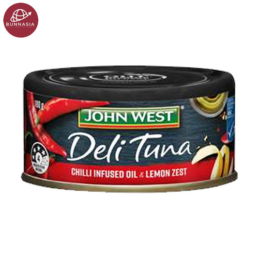 John West Deli Tuna Chilli Infused Oil &amp; Lemon Zest 90g