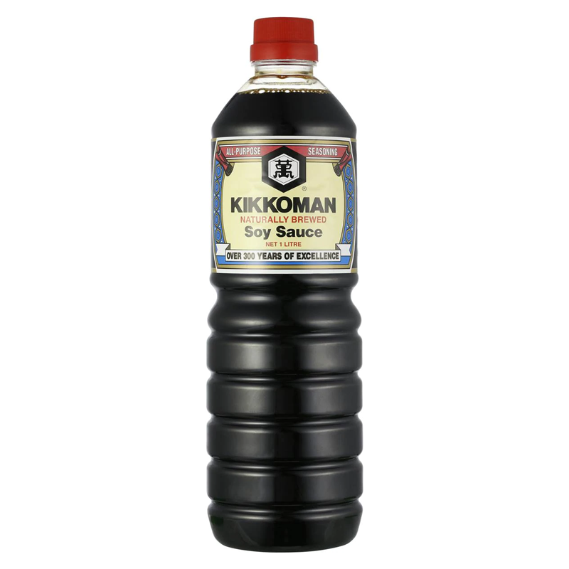 KIKKOMAN SOY SAUCE 1LTR