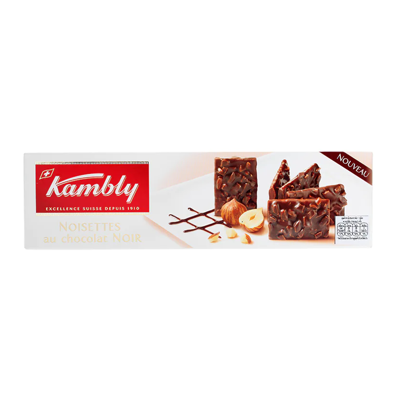 Kambly Noisettes Au Chocolate Noir Biscuit 100g