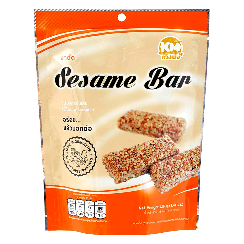 Kwong Meng Sesame Bar 126g