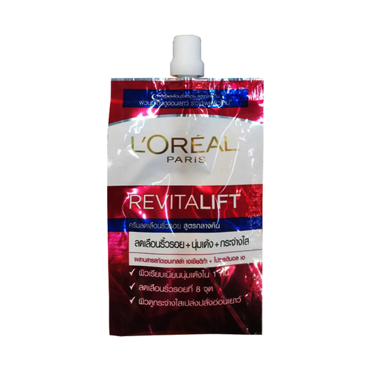 L'oreal Revitalift Anti-wrinkle Firming Night Cream Moisturizer Bright 7ml