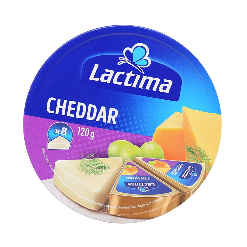 Lactima Cheddar 120g