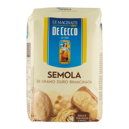 Le Macinate De Ceecco Semola Di Grano Duro Rimacinata 1kg