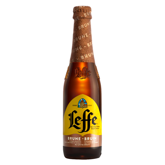 Leffe Brune Beer 330ml 33cl 6.5% Belgium