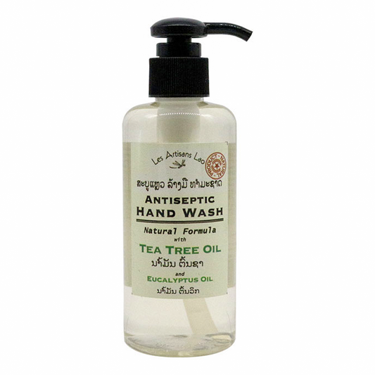 Les Artisans Lao Antiseptic Hand Wash Natural Formula  with Tea Tree Oil and Eucalyptus Oil 200ml