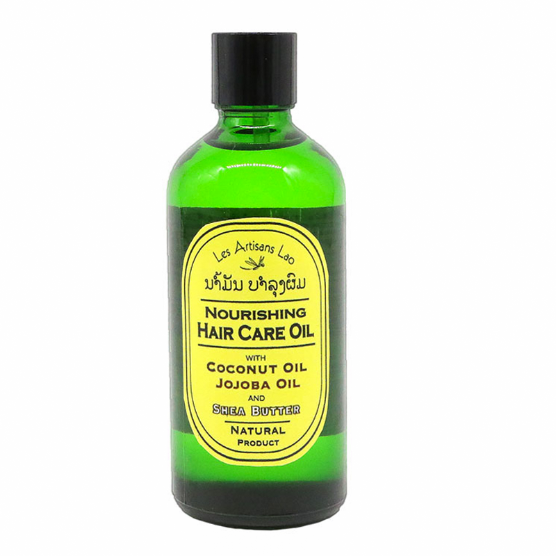 Les Artisans Lao Nourishing Hair  Care Oil with Coconut Oil Jojoba Oil and Shea Butter 100ml