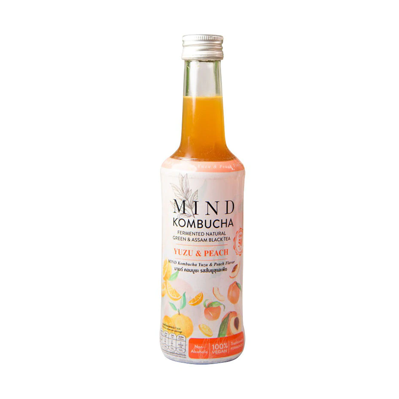 M I N D Kombucha Yuzu & Peach 250ml