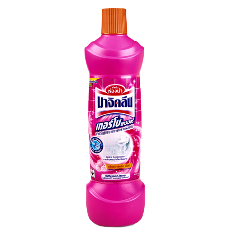 Magiclean Turbo Power Bathroom Cleaner Crumble ingrained dirt Sparkling Pink Scent Size 850ml