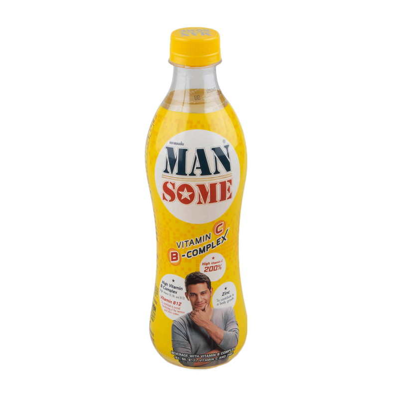 Mansome Beverage with Vitamin B Complex Vitamin C and Zinc 450ml