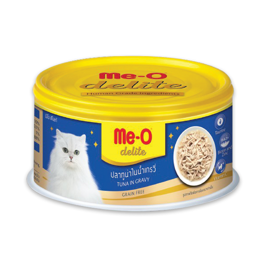 Me-O Delite Tuna In Gravy Grain free 80g