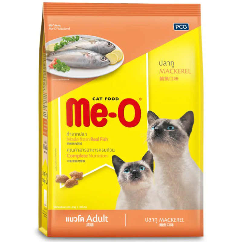 Me-O Adult Cat Food Mackerel Flavor 3 kg