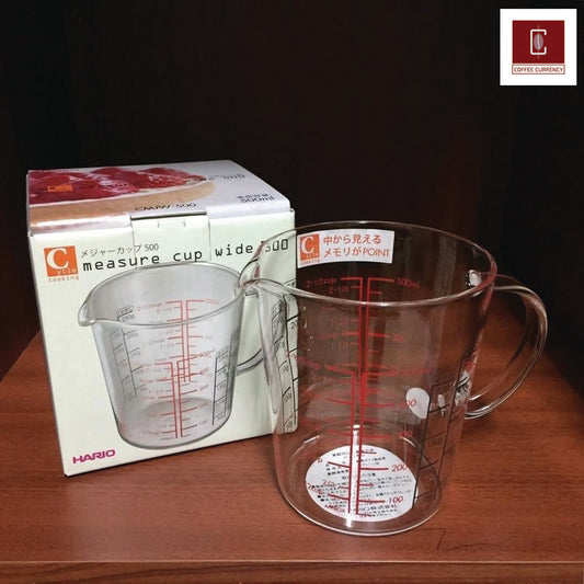 Hario Japan Measuring Cup Wide 500ml