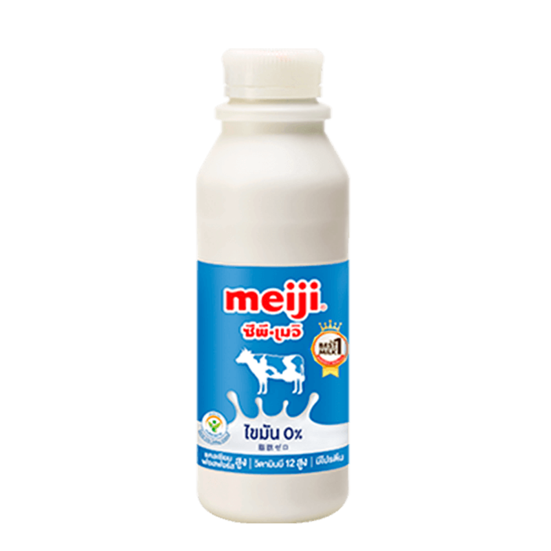 Meiji Pasteurized Skimmed Milk (Fat 0%) 450ml