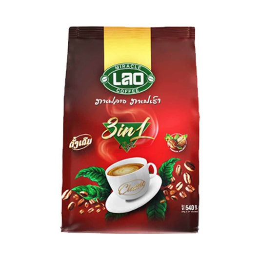 Miracle Lao Coffee Original Red 27 Sachets x 20g 540g