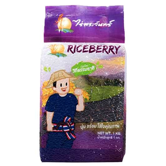 Moon Rice Farm Riceberry Size 1kg