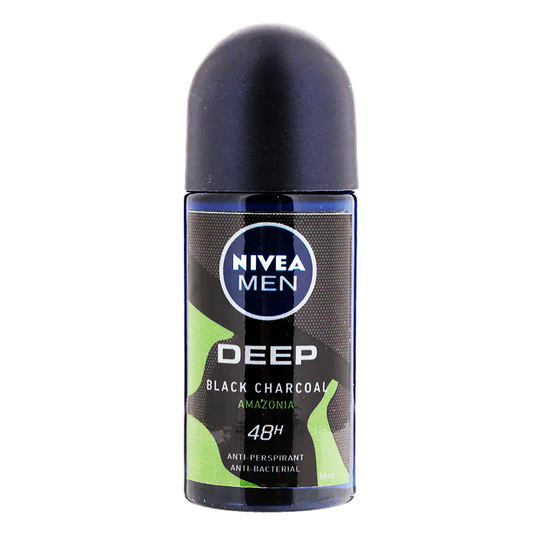 NIVEA Deep Black Charcoal Amazonia 48ຊມ