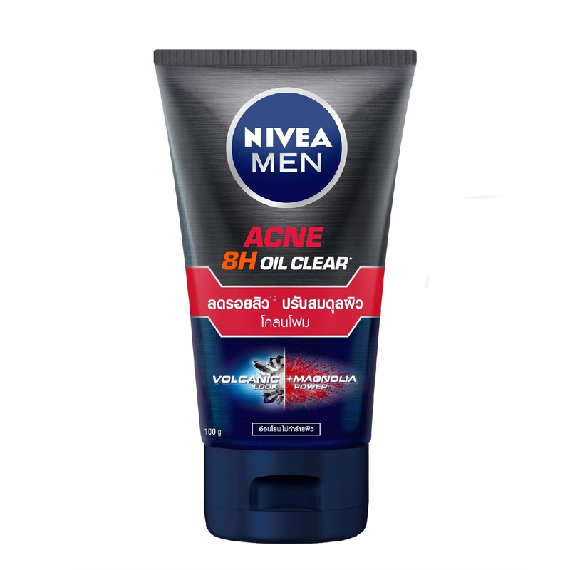 NIVEA Men Acne Oil Clear Mud Foam 100g