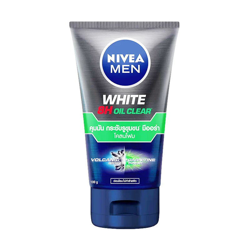 NIVEA Men White 8H OIL Clear foam 100g