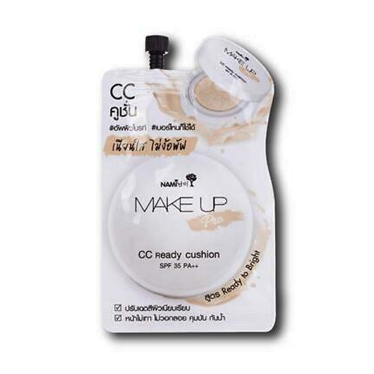 Nami Make Up Pro CC Ready Cushion SPF 35 PA++ Bright Long Lasting Waterproof 7g