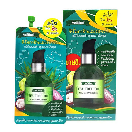 Naturerich Tea Tree Oil &amp; Mangosteen 10g ຊອງ 6