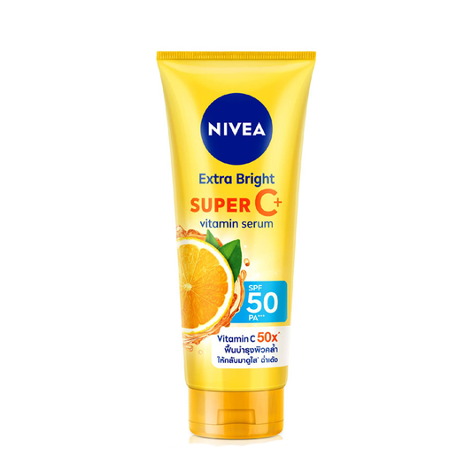 Nivea Extra Bright Super C+ Vitamin serum SPF 50 PA+++  320ml