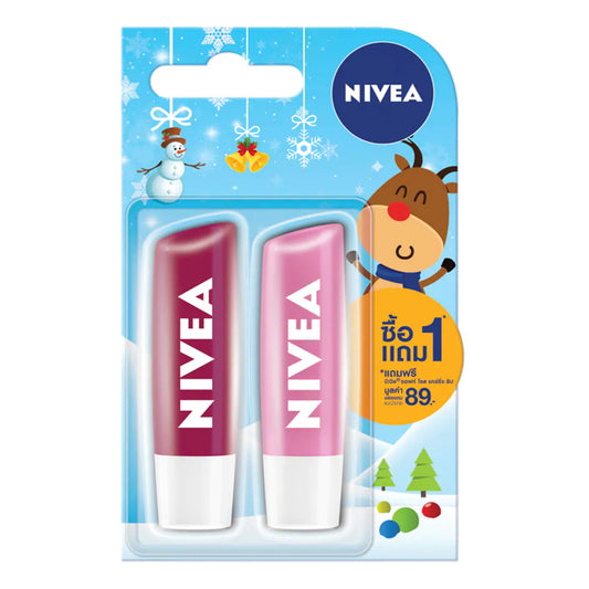 Nivea Lip Blackberry Shine Lip 1Free1 4,8g