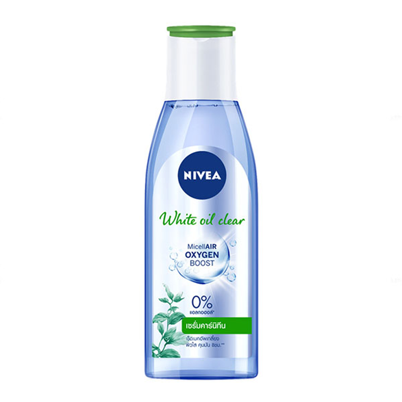 Nivea White Oil Clear Micellair Oxygen Boost MIicellar Alcohor0% 200ml