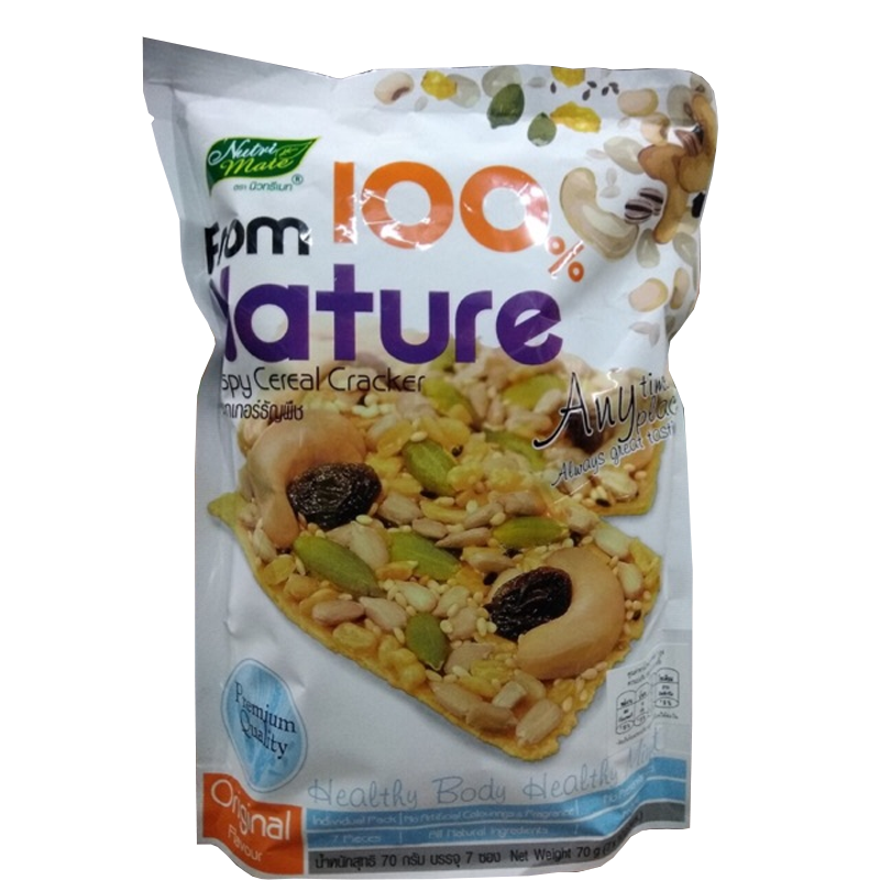 Nuture Mate Crispy Cereal Cracker 70g