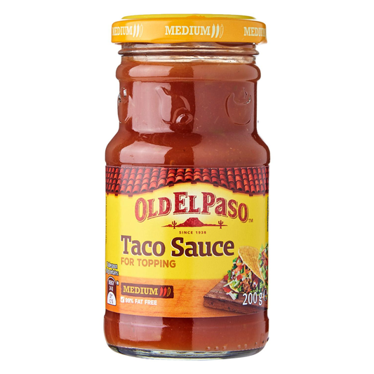 Old EL PASO TACO SAUCE 200G (ປານກາງ)