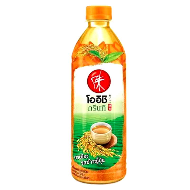 Oishi Green Tea Genmai Flavour Size 500ml