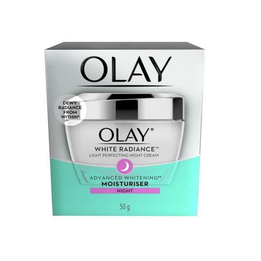 Olay White Radiance Brightening Night Cream ບຳລຸງຜິວໃຫ້ຂາວໃສ ຊຸ່ມຊື່ນ 50g