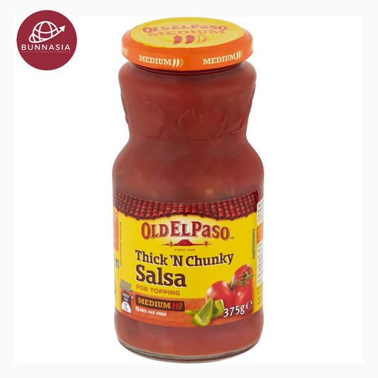 Old El Paso Thick N Chunky Salsa Medium 375g