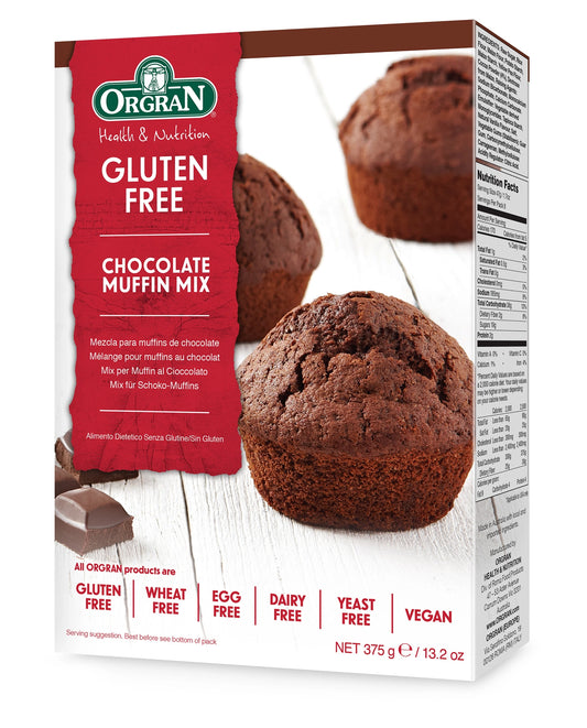 Orgran Gluten Free Chocolate Muffin Mix 375g