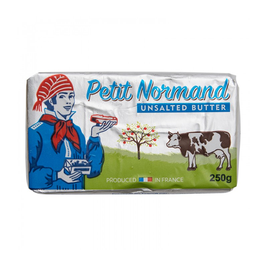 PETIT NORMAND BUTTER UNSALTED (FRENCH)	 250G