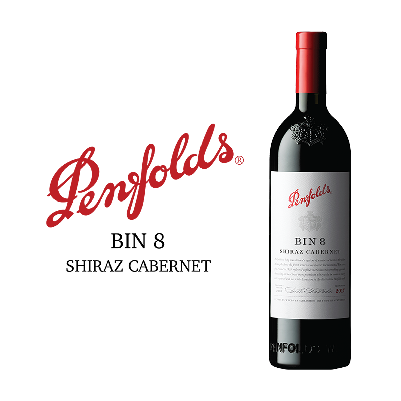 Penfolds BIN 8 Shiraz Carbernet 750ml