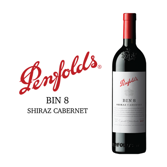 Penfolds BIN 8 Shiraz Carbernet 750ml