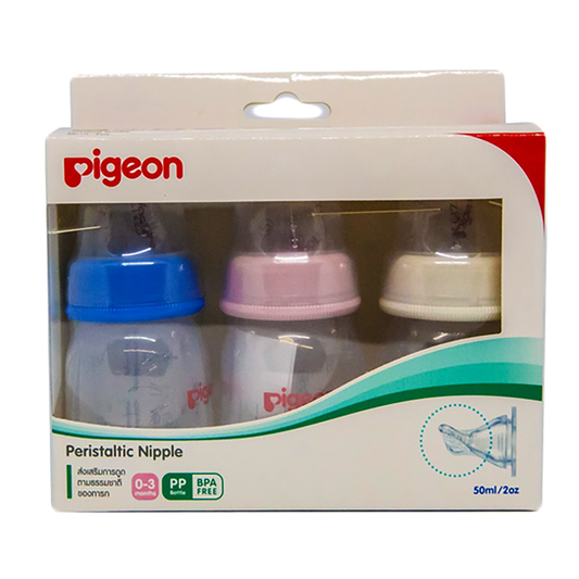 Pigeon Peristaltic Nipple Nursing Bottle 2Oz