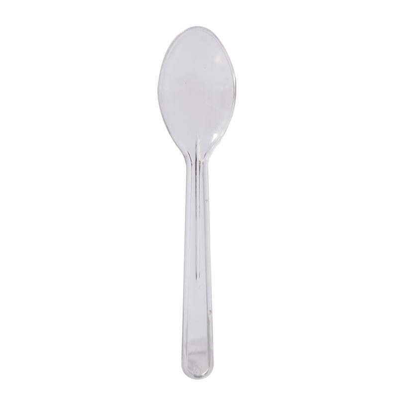 Plastic Ice Cream Spoons Rena Pack 50 pcs