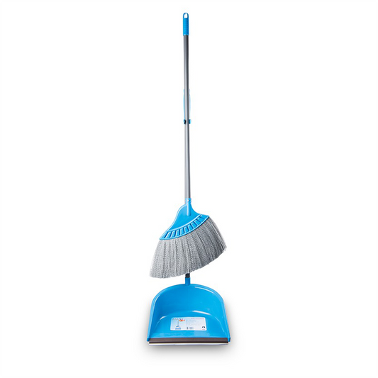 “Poly-Brite” Broom and Dustpan per set