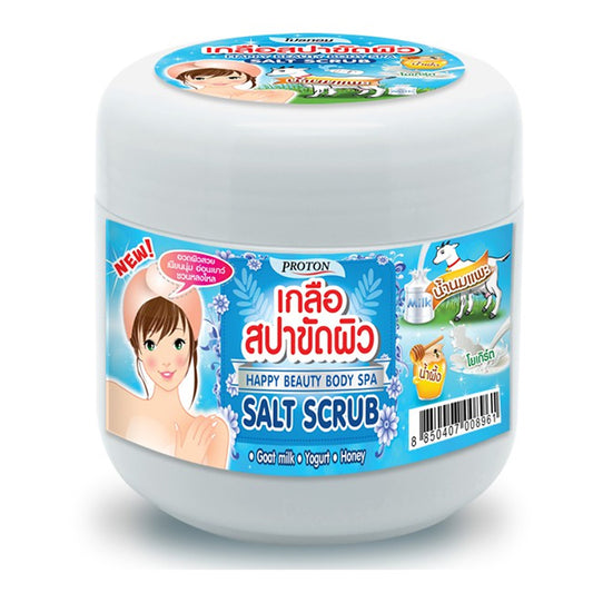 Proton Happy Beauty Body Spa Saly Scrub Goot Milk Yogurt Honey 700g