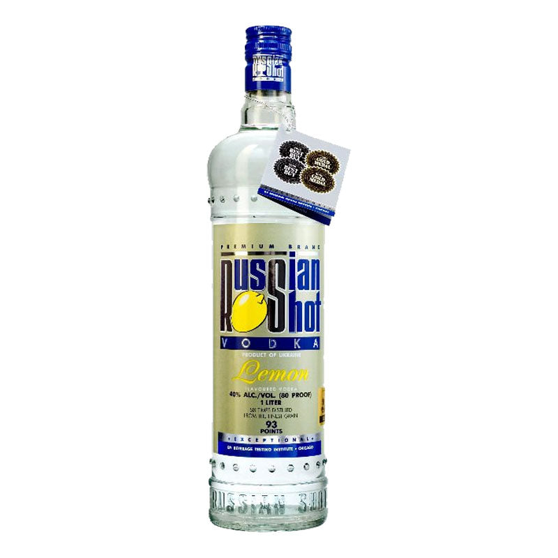 RUSSIAN SHOT  LEMON VODKA  1L