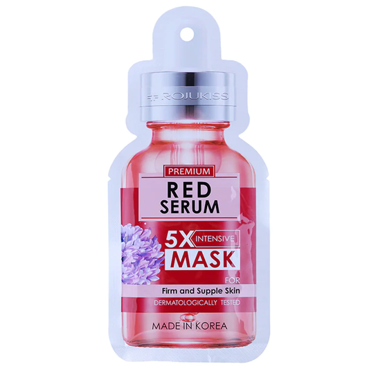 Rojukiss Red Serum Firm Poreless 5X Intensive Facial Mask 25ml