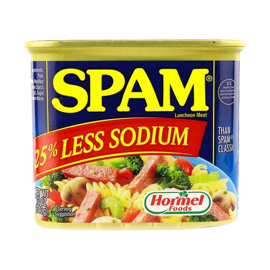 SPAM Luncheon Meat 25% Less Sodium 340g