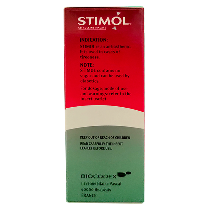 STIMOL Citrulline Malate ກ່ອງມີ 18 ຊອງ ແກ້ອາການປວດເມື່ອຍ ແລະ ເມື່ອຍລ້າ