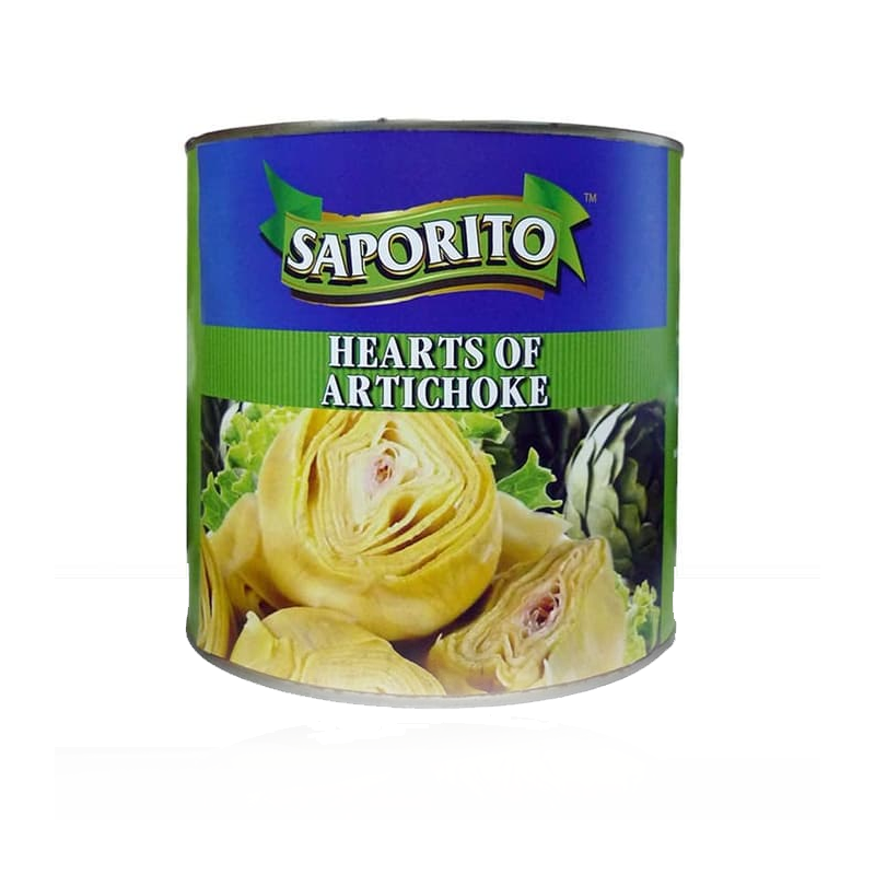 ໝາກຖົ່ວກະປ໋ອງ SAPORITO ARTICHOKE HEARTS 2500G