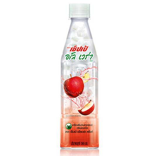 Sappe Aloe Vera Drink Apple Flavor Aloe Vera Drink 365ml