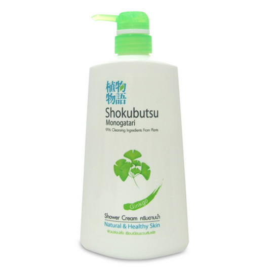 Shokubutsu Shower Cream Ginkgo Green 500ml