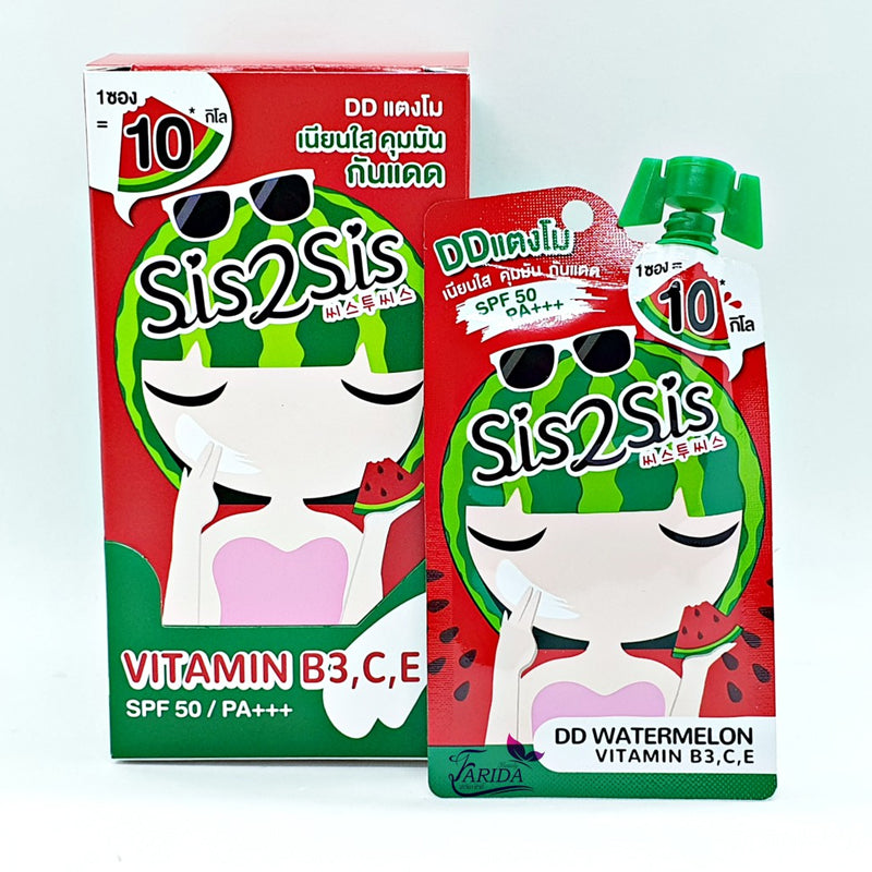 Sis2sis DD Watermelon Vitamin B3 CE 8g pack6