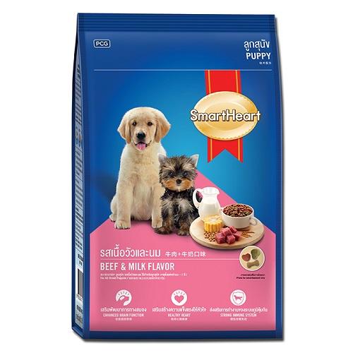 Smart Heart puppy Beef & Milk 15 kg